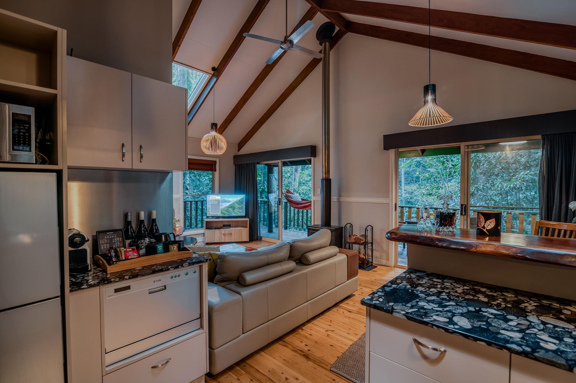 Narrows Escape Rainforest Retreat Montville Exterior photo