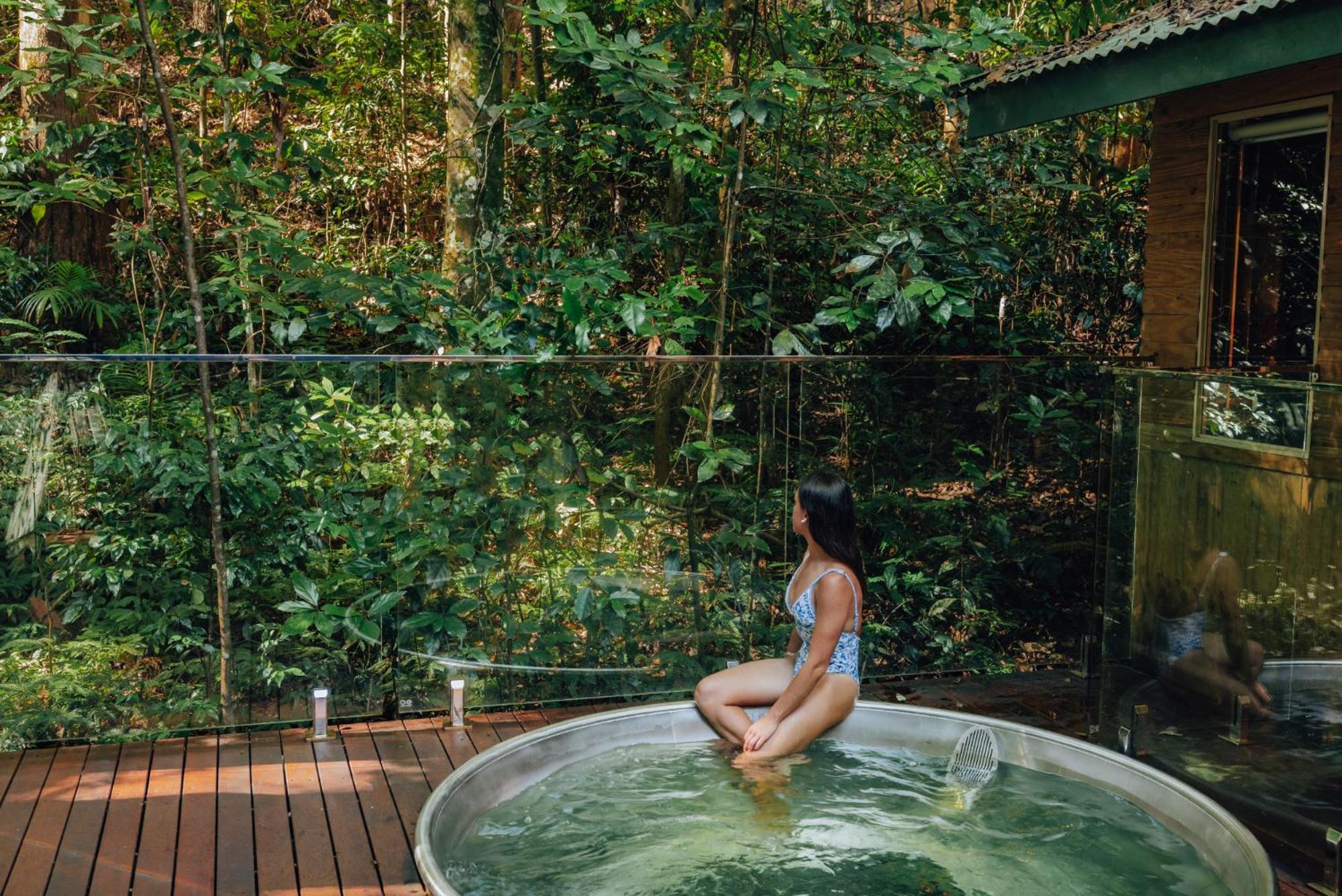 Narrows Escape Rainforest Retreat Montville Exterior photo